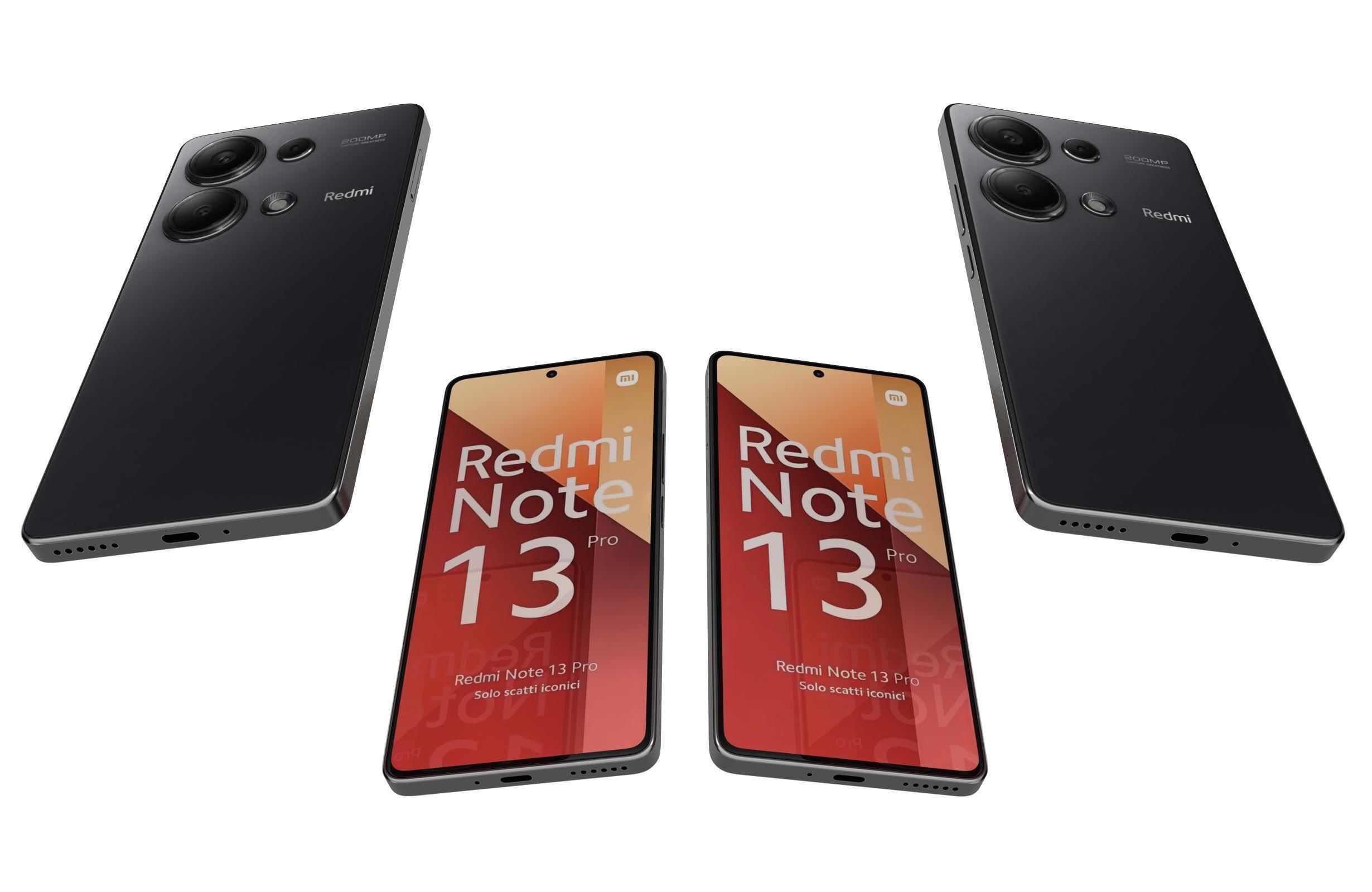 Redmi Note 13 Pro Black 3D model_5