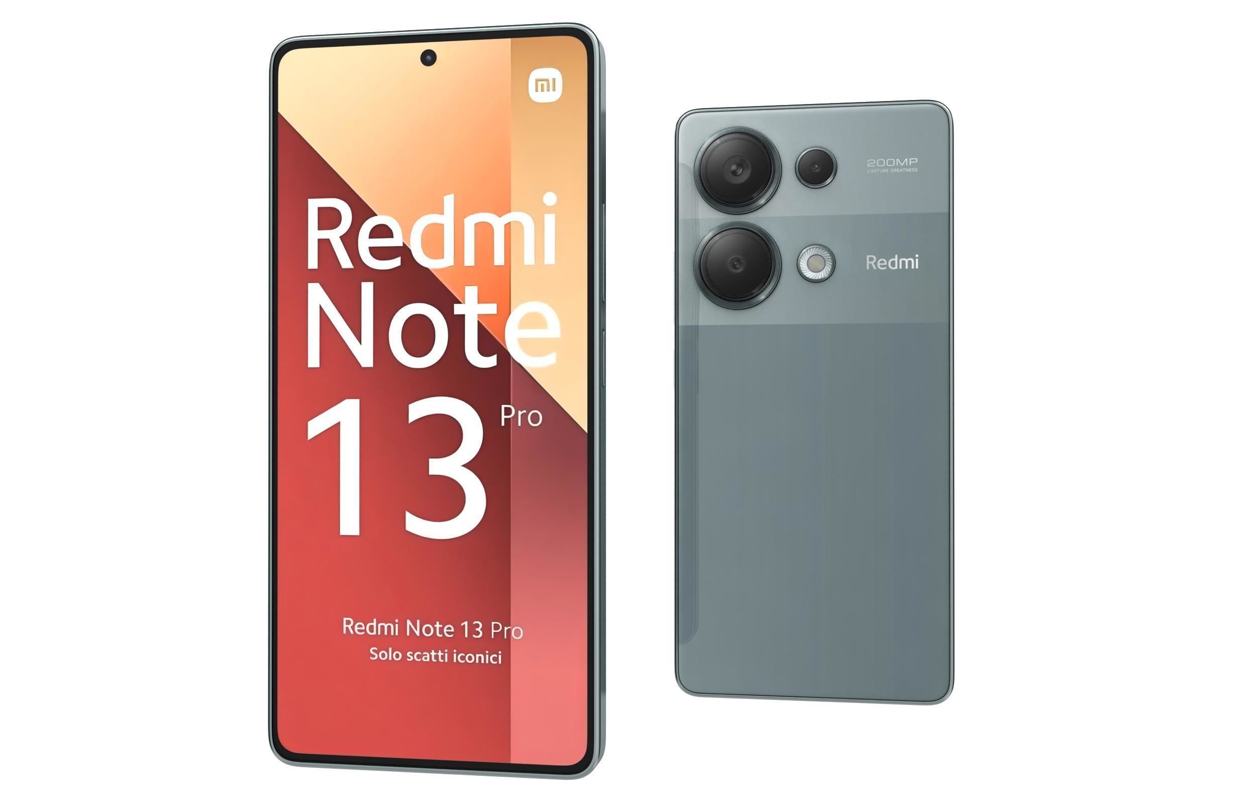 Redmi Note 13 Pro Green 3D model_7
