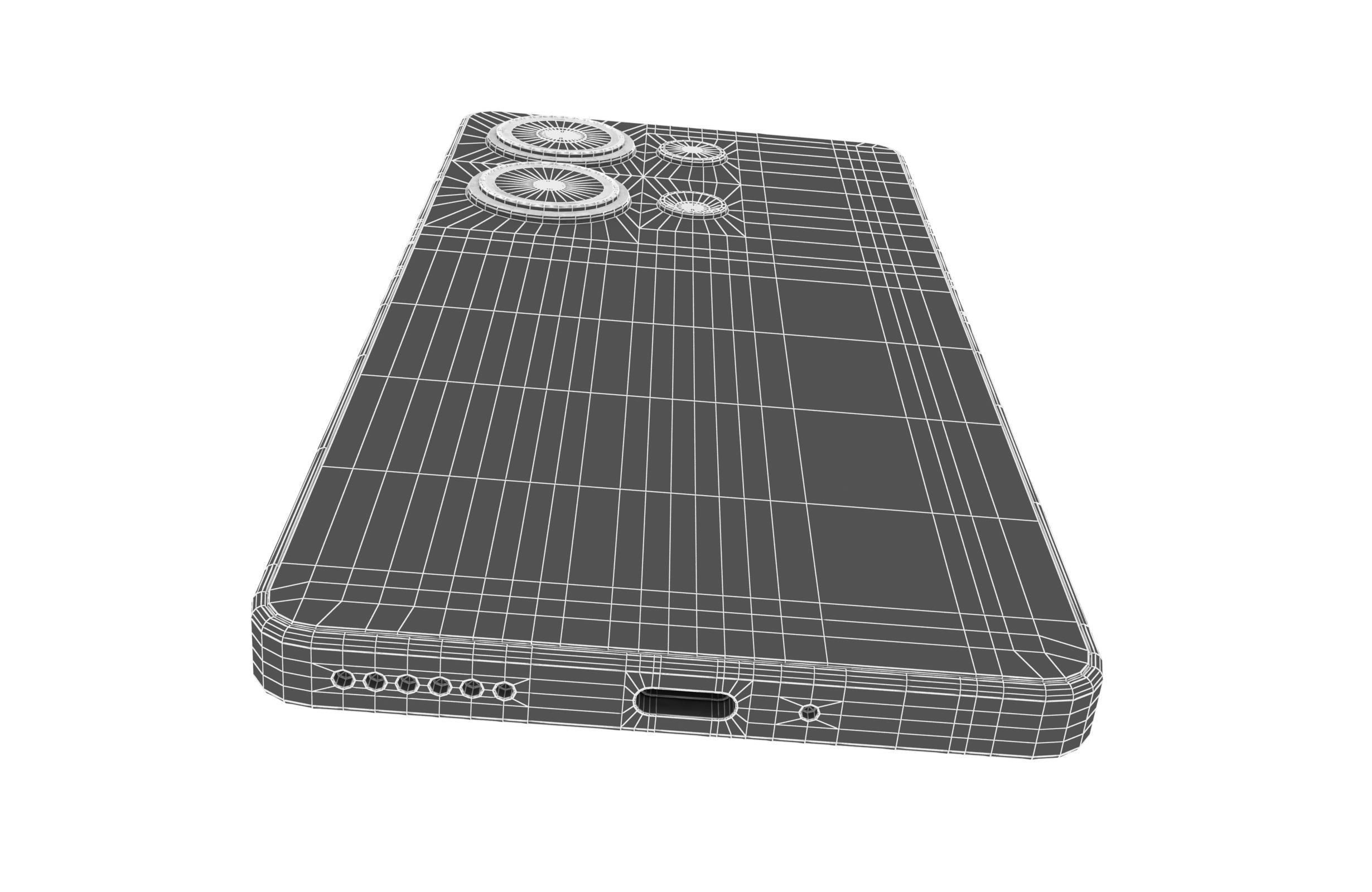 Redmi Note 13 Pro Green 3D model_16