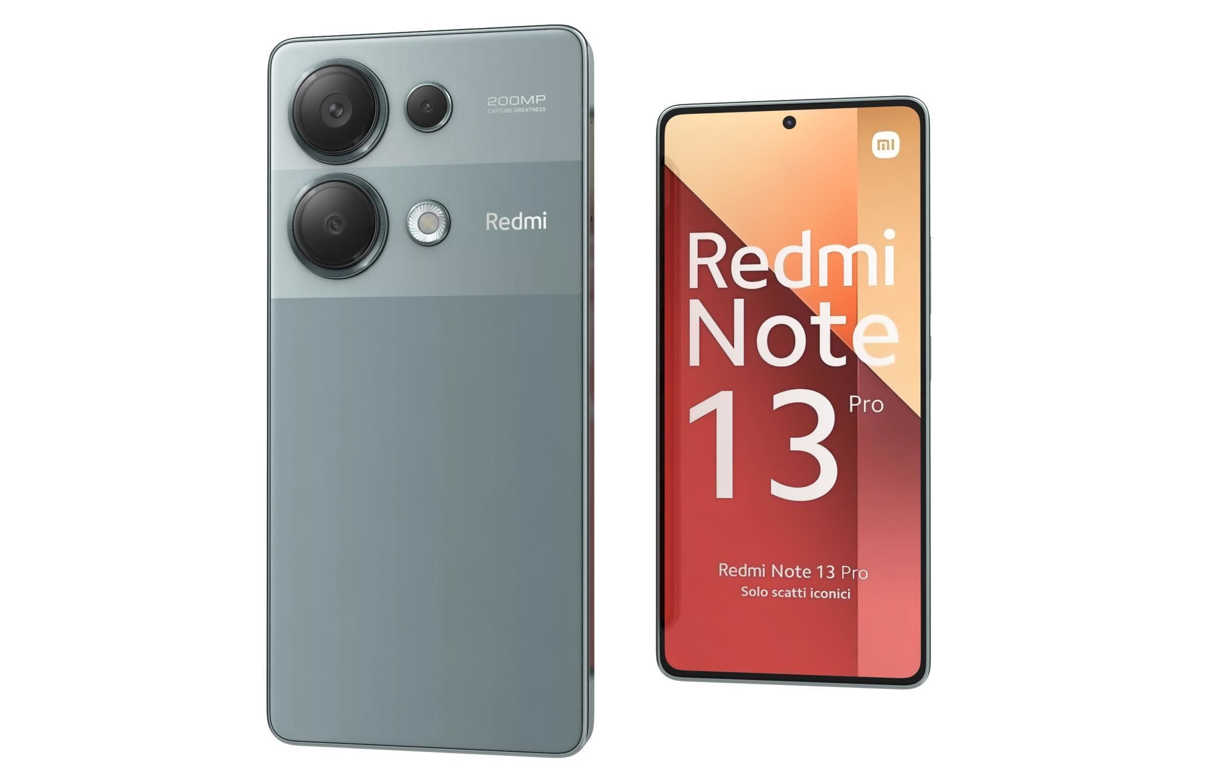 Redmi Note 13 Pro Green 3D model_6