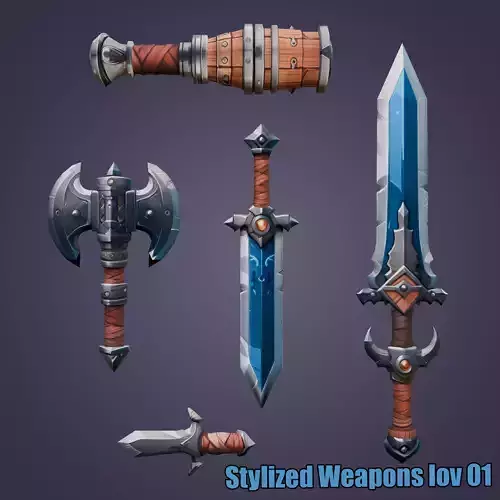 Stylized Weapons lov 01