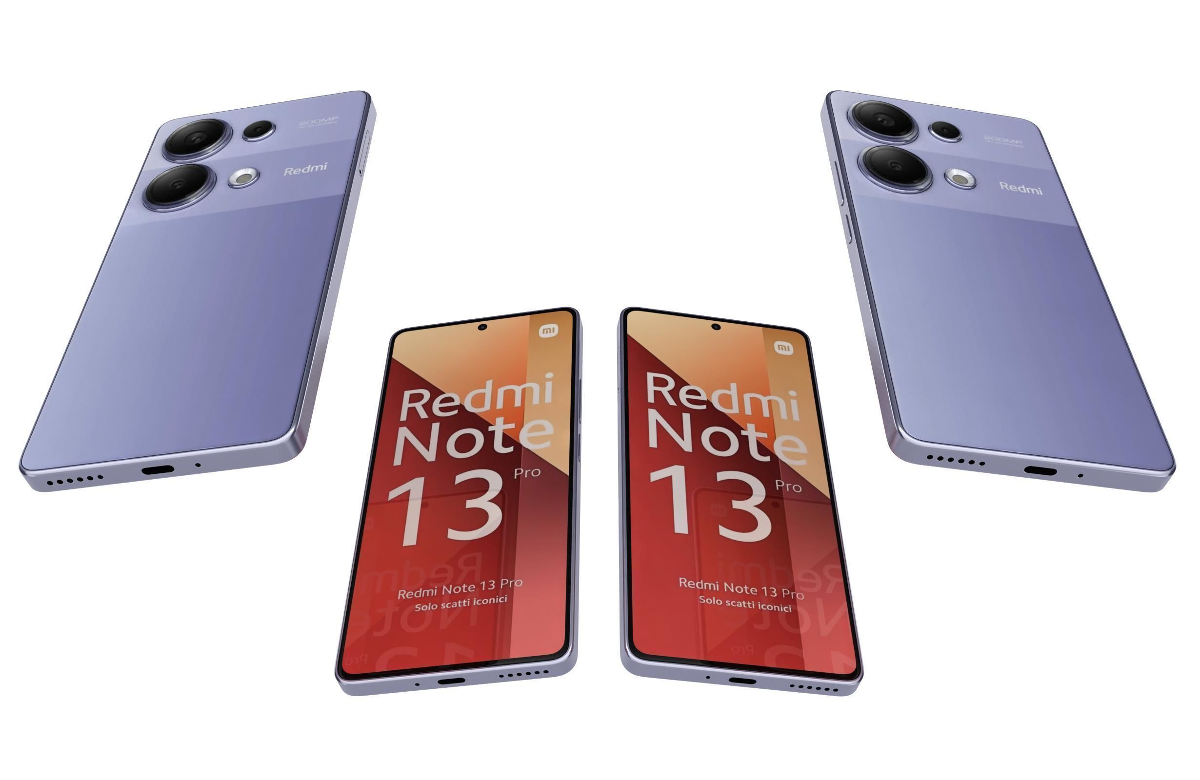 Redmi Note 13 Pro Purple 3D model_5