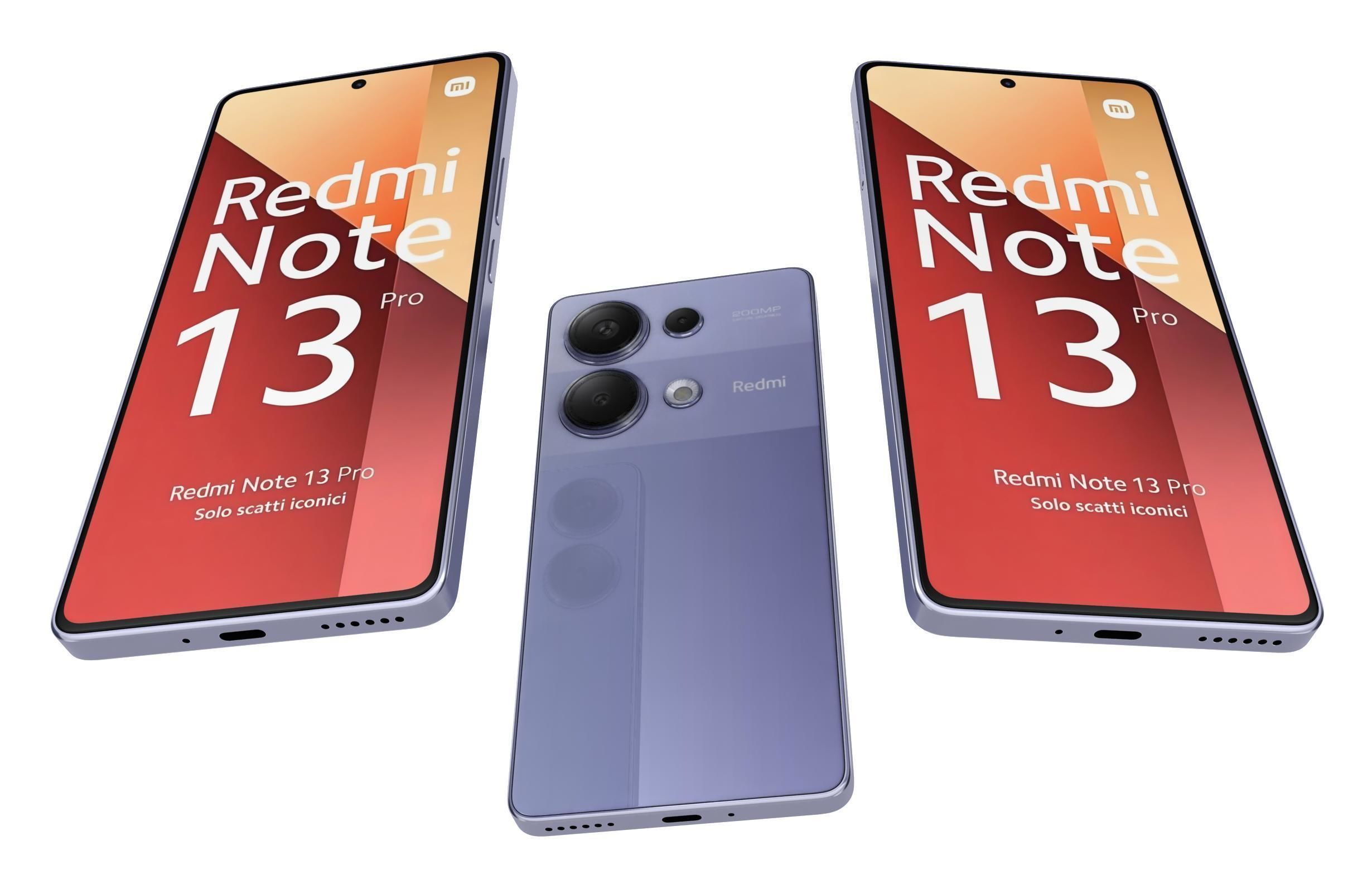 Redmi Note 13 Pro Purple 3D model_2