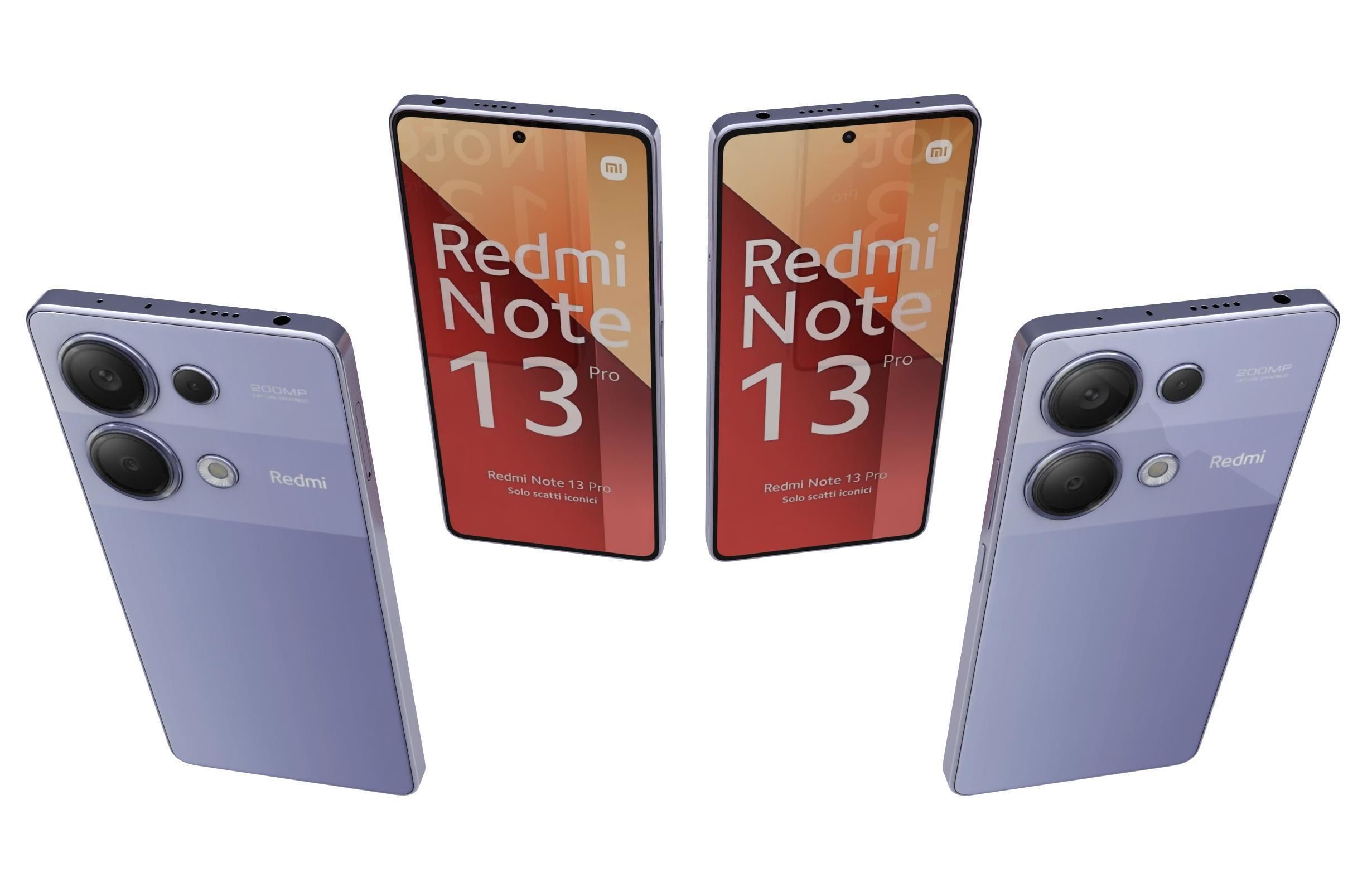 Redmi Note 13 Pro Purple 3D model_4
