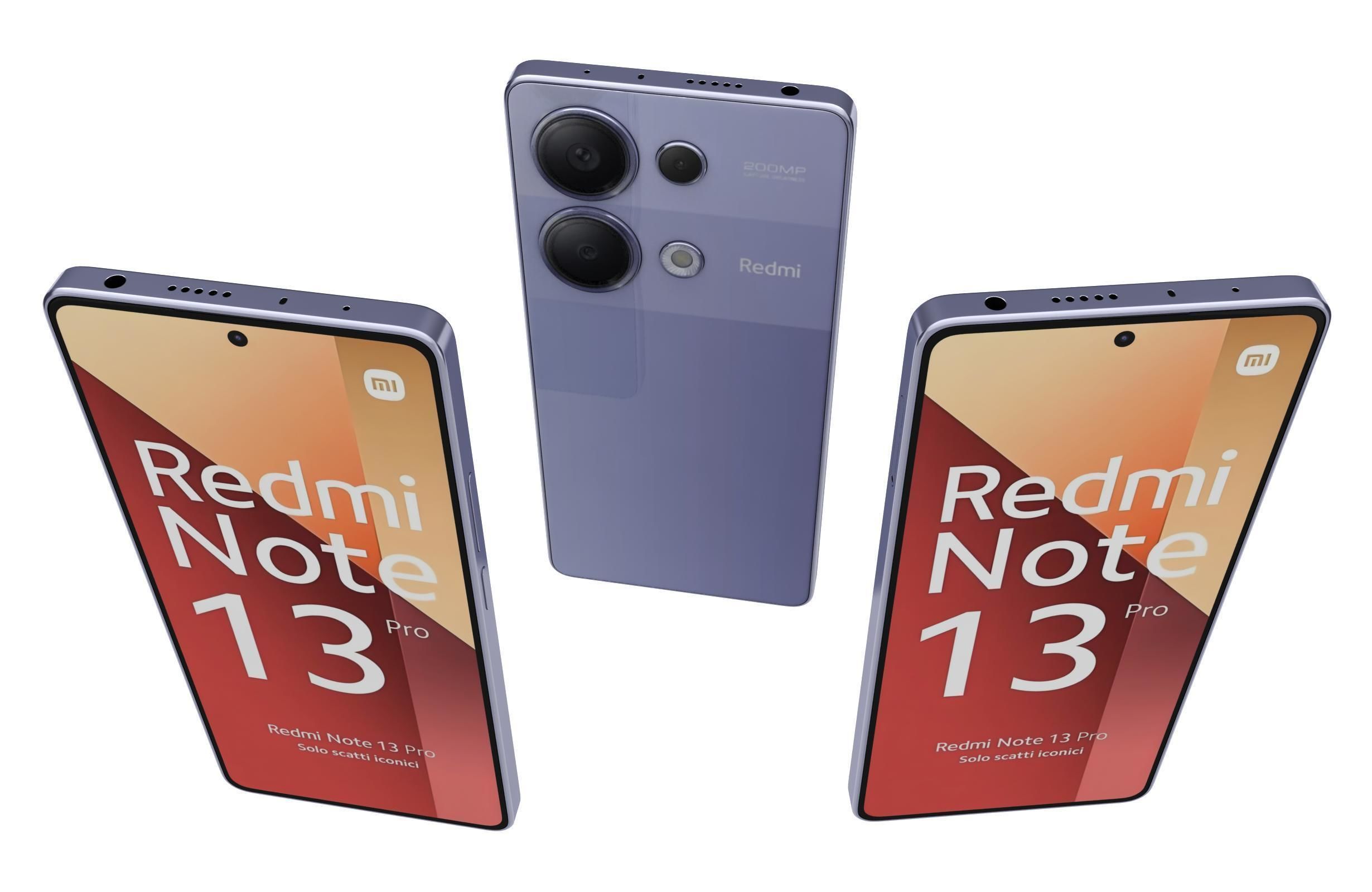 Redmi Note 13 Pro Purple 3D model_1