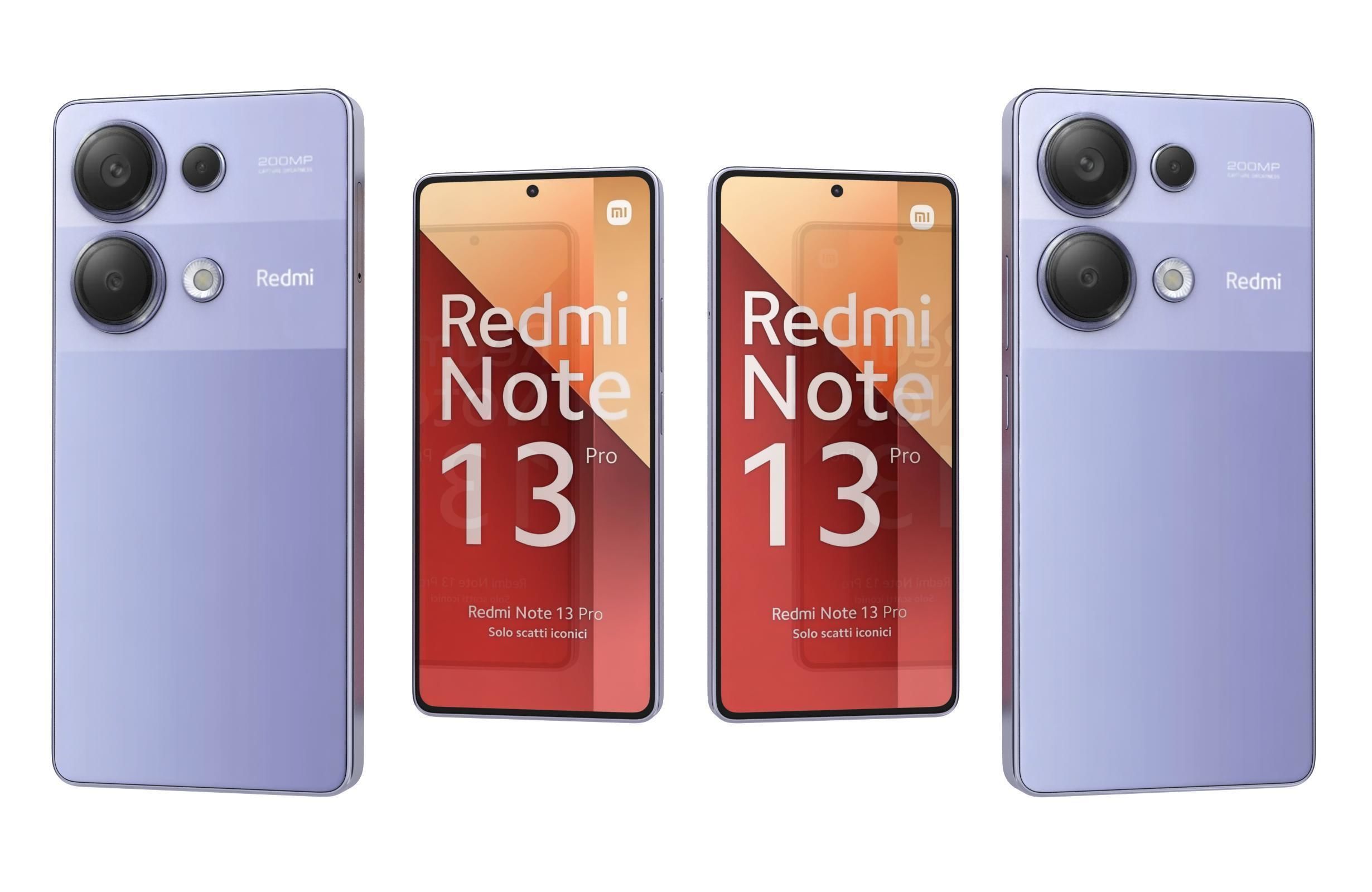 Redmi Note 13 Pro Purple 3D model_3