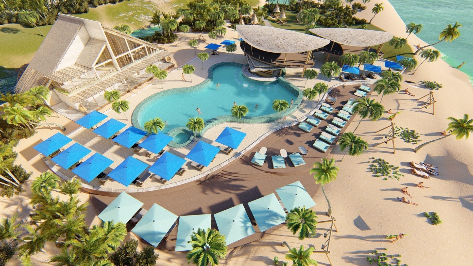 RESORT 3D model_4