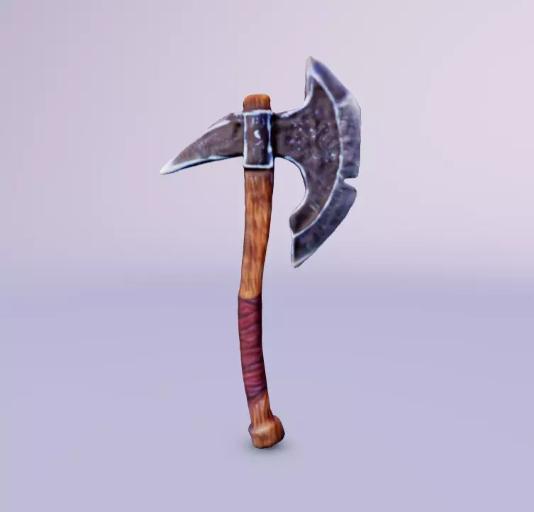 3D model Vintage Style 3D Axe Model VR / AR / low-poly | CGTrader