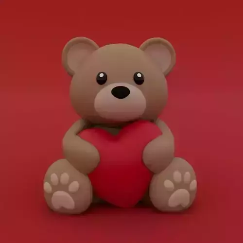 Valentines Special - Teddy Bear with Heart