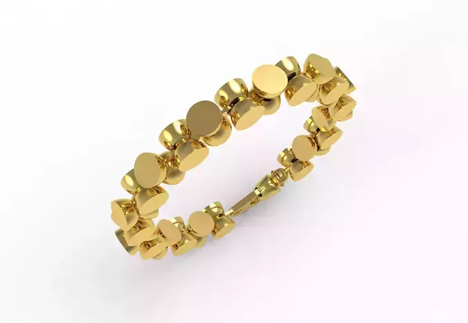 Unique Hourglass Shaped Bracelet