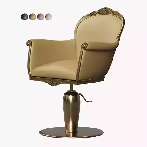 LA PIU BELLA MALETTI Salon chair | 3D model - 3D model önizlemesi