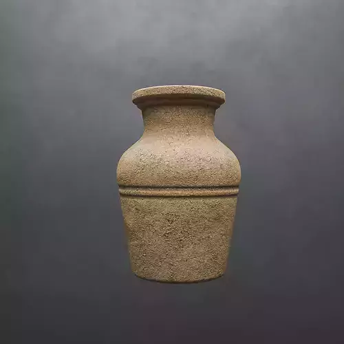 Ancient Vase  Low-poly 3D model