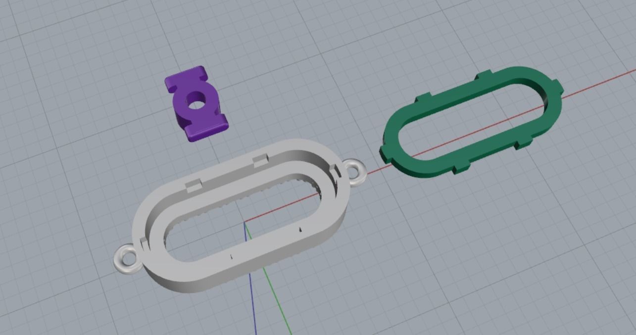 bracelet missika 3D print model_10