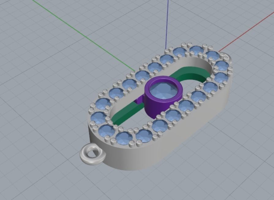 bracelet missika 3D print model_7