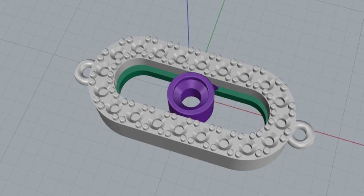 bracelet missika 3D print model_8
