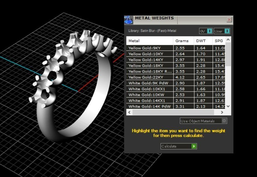 Engagement rings 3D print model_6