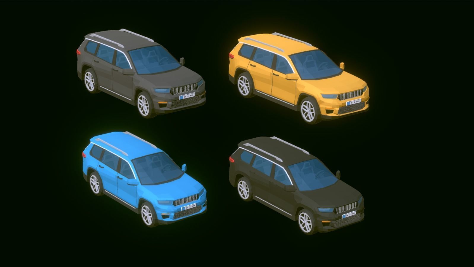 POLYGRUNT - Low Poly City Pack 3D ART Low-poly 3D model_21