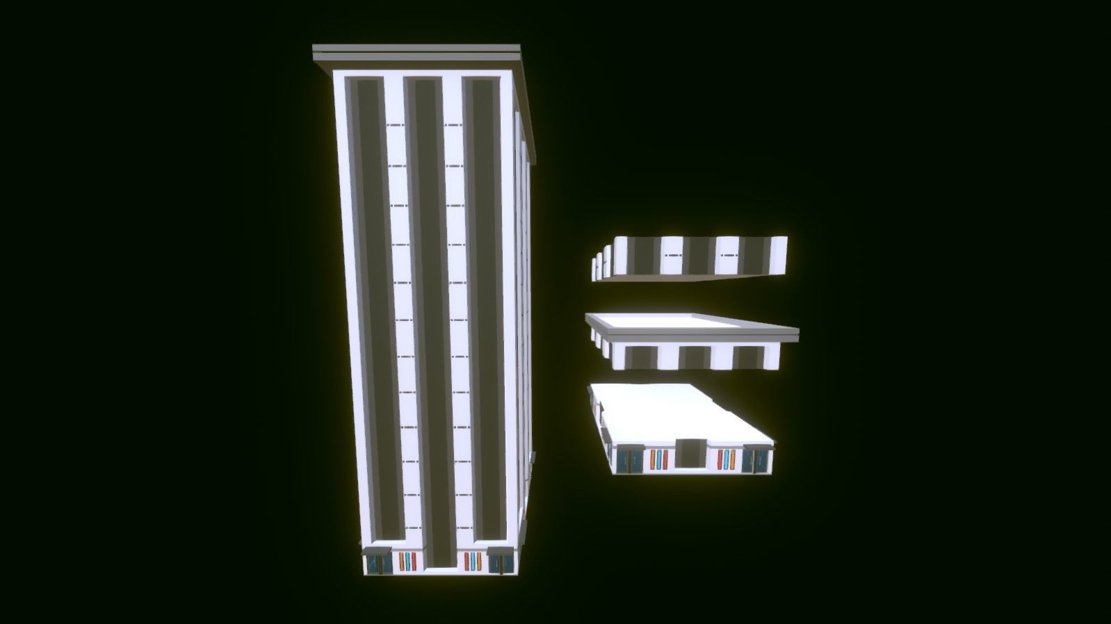 POLYGRUNT - Low Poly City Pack 3D ART Low-poly 3D model_38