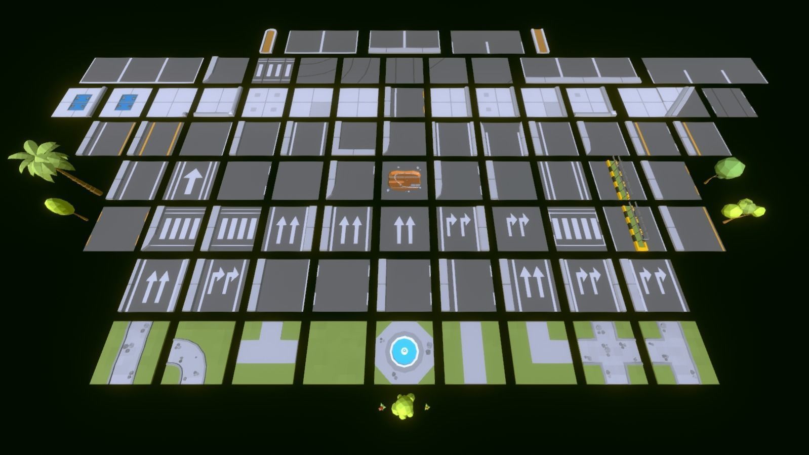 POLYGRUNT - Low Poly City Pack 3D ART Low-poly 3D model_30