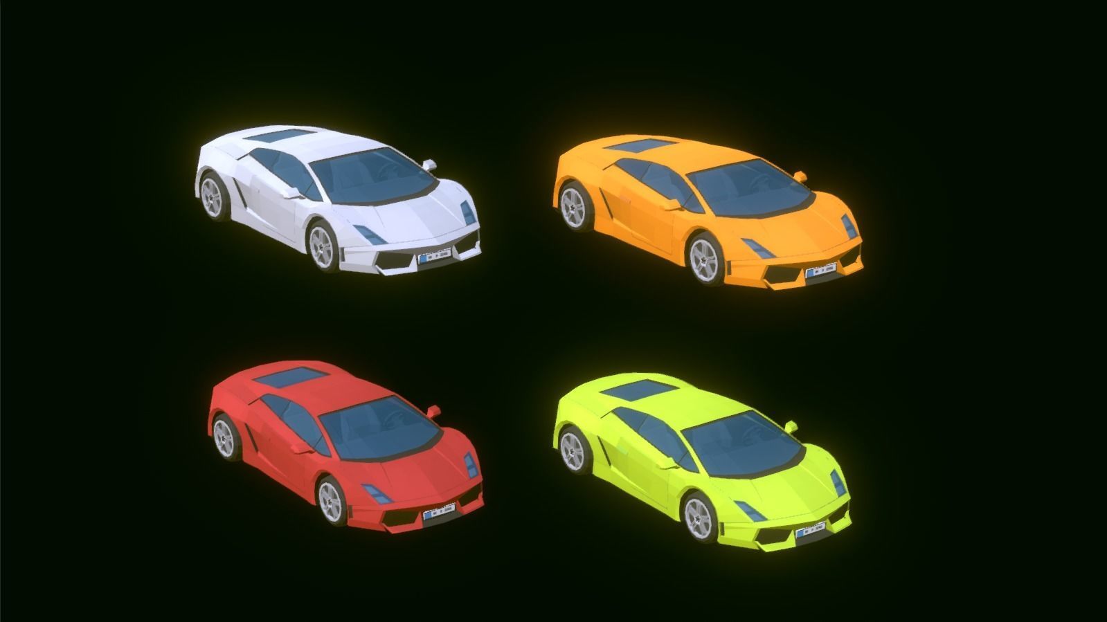 POLYGRUNT - Low Poly City Pack 3D ART Low-poly 3D model_20