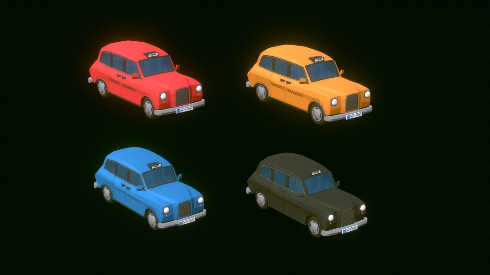 POLYGRUNT - Low Poly City Pack 3D ART Low-poly 3D model_23