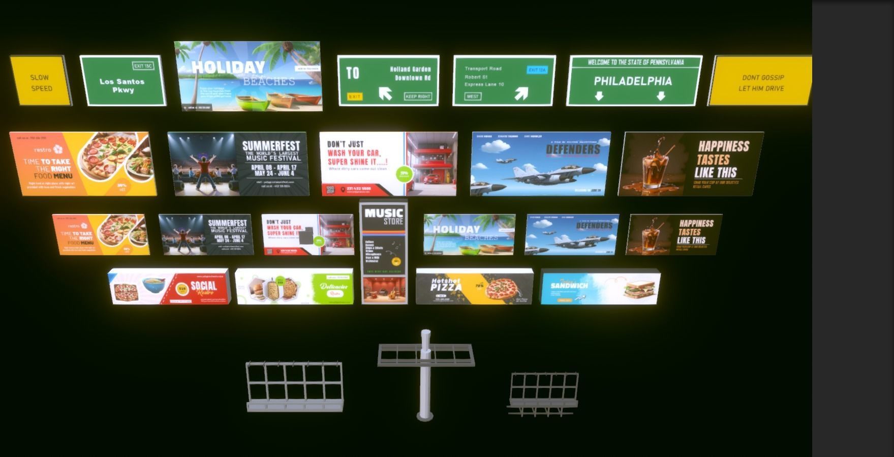 POLYGRUNT - Low Poly City Pack 3D ART Low-poly 3D model_29