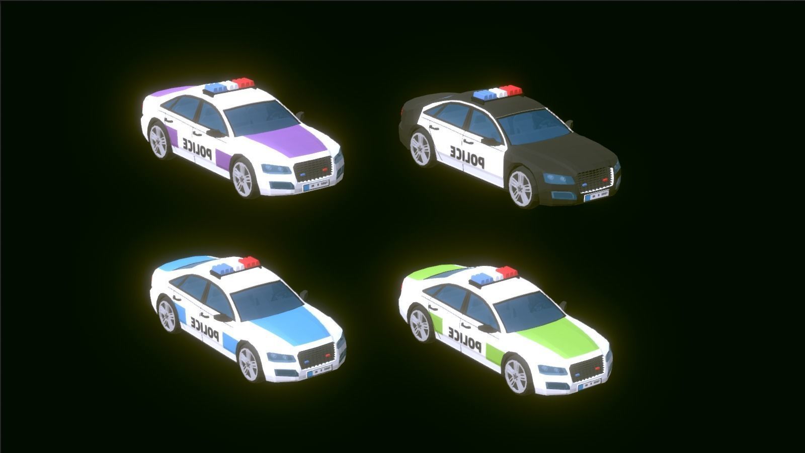 POLYGRUNT - Low Poly City Pack 3D ART Low-poly 3D model_18