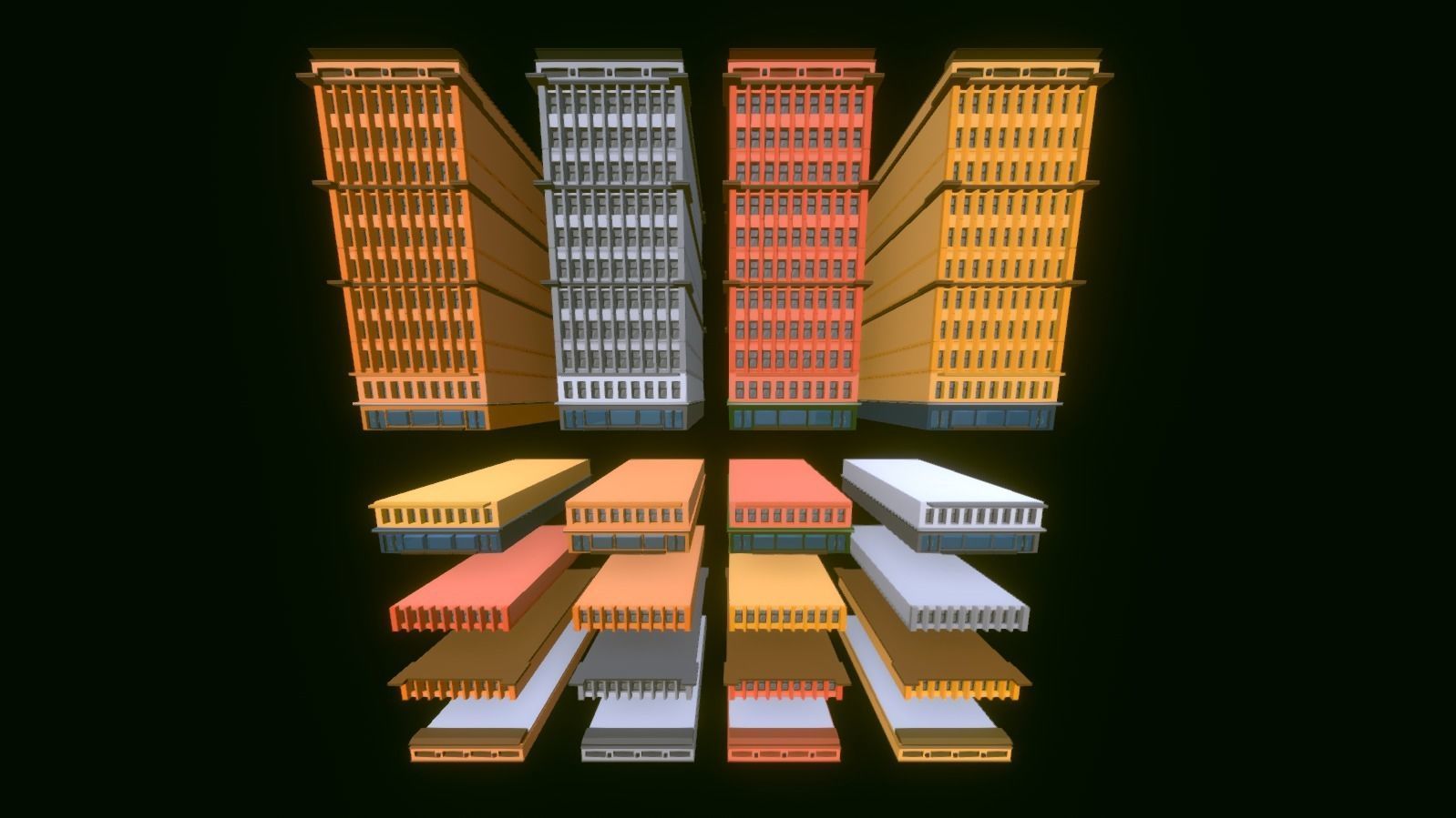 POLYGRUNT - Low Poly City Pack 3D ART Low-poly 3D model_36