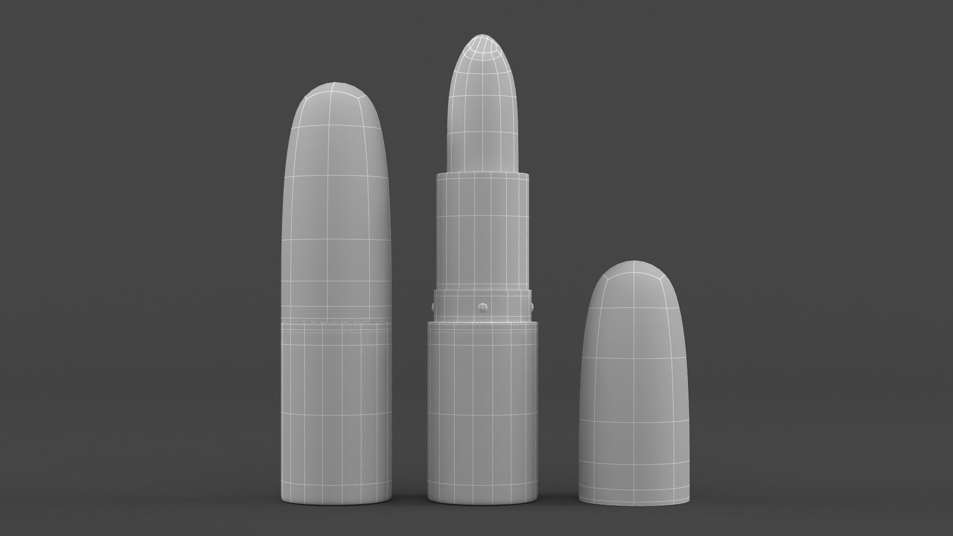 Lipstick 3D model_6
