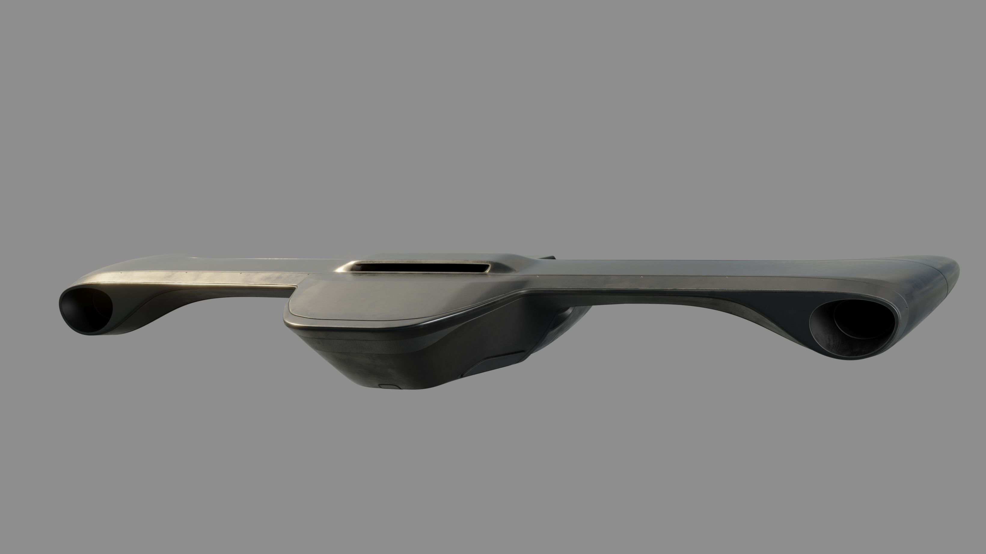 Sci-fi Airplane  3D model_5