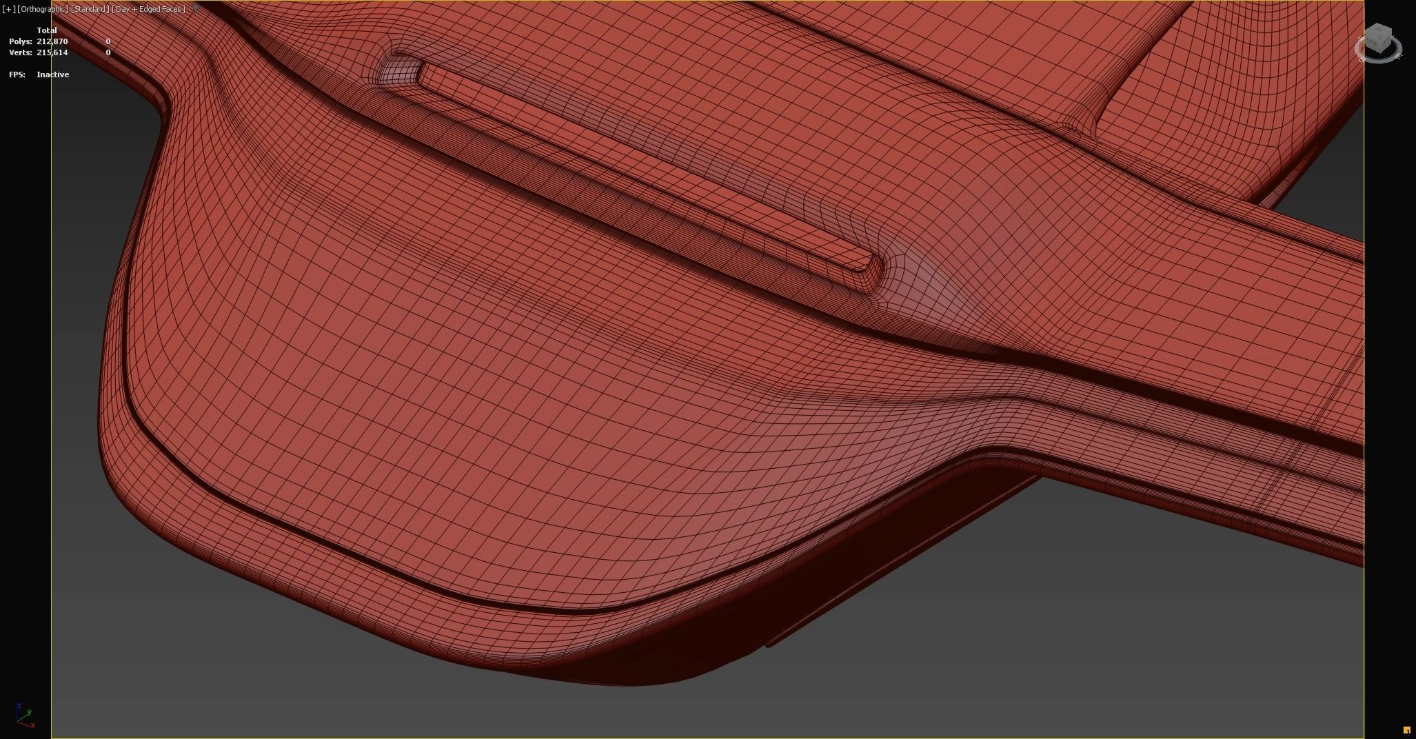 Sci-fi Airplane  3D model_16