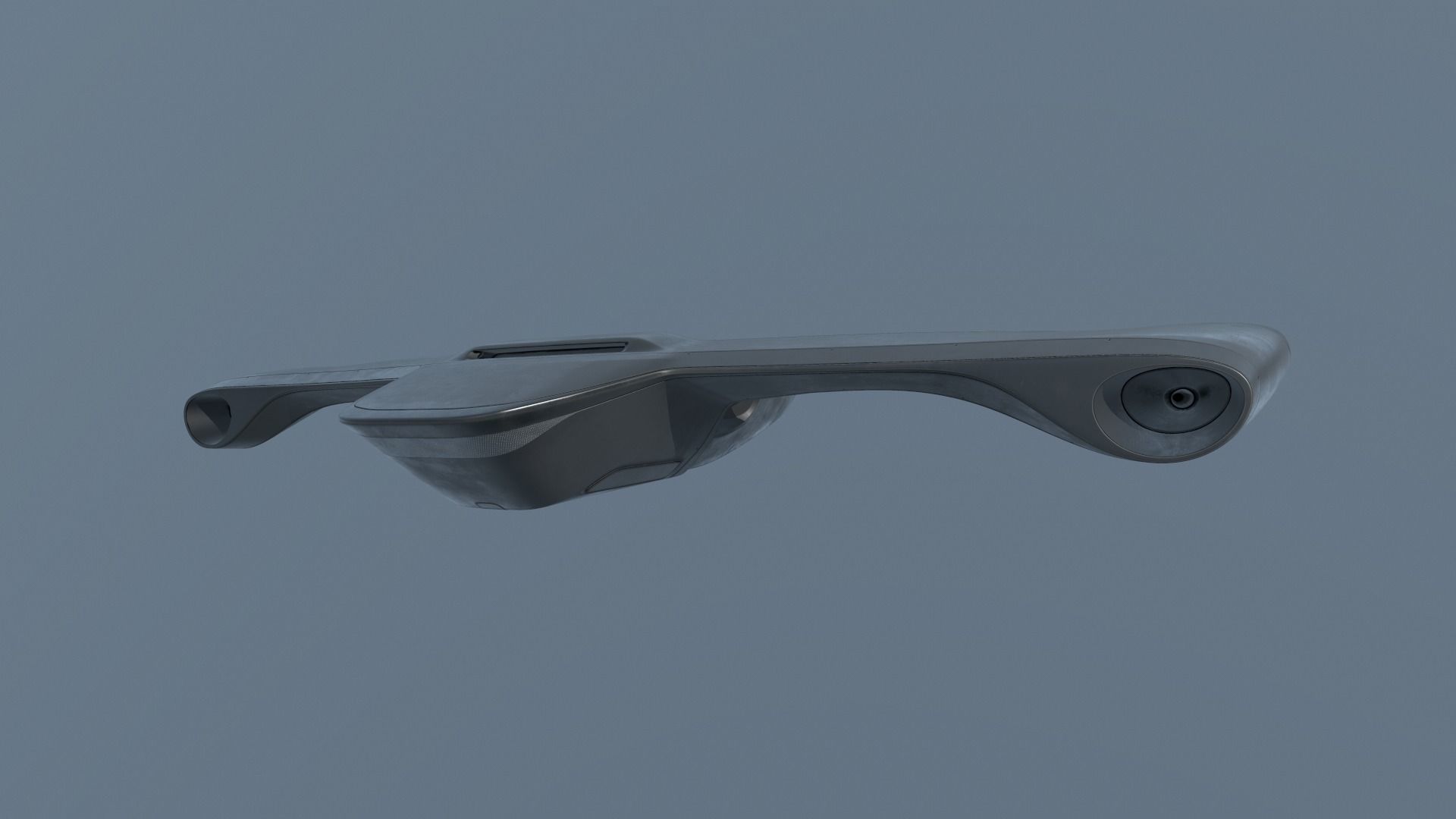 Sci-fi Airplane  3D model_25