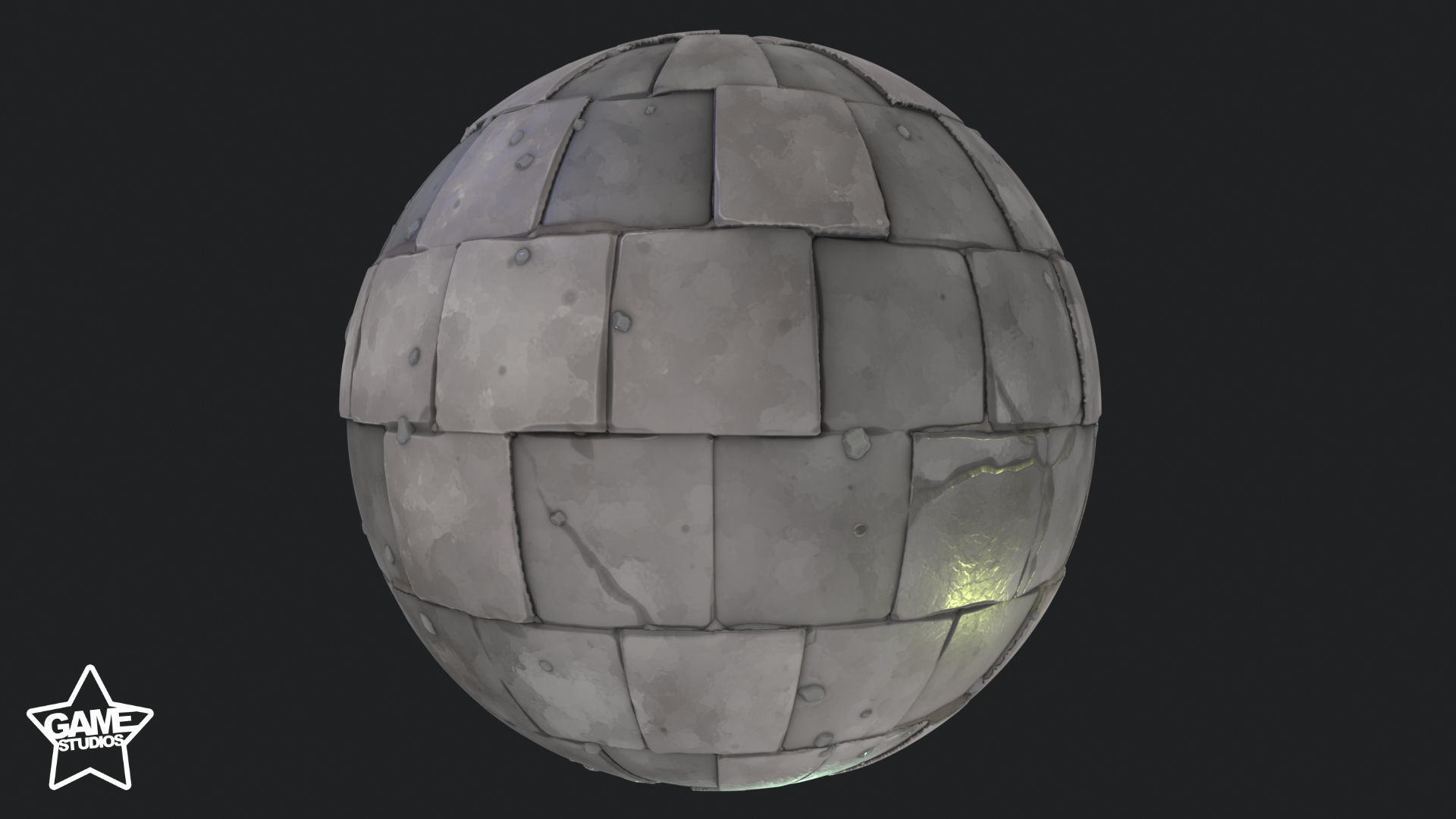 Stylized Floor Tiles Material 01 Texture_3