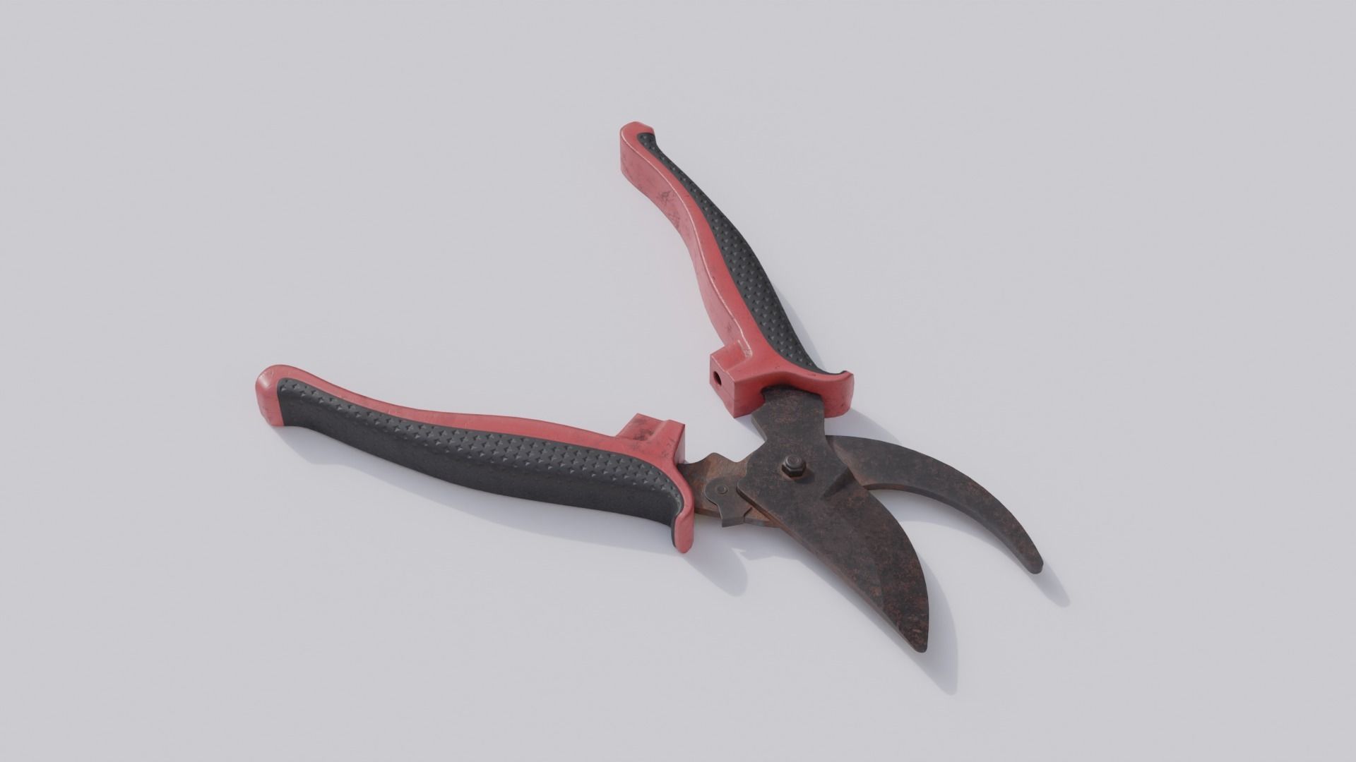 Pruning Scissor Low-poly 3D model_4