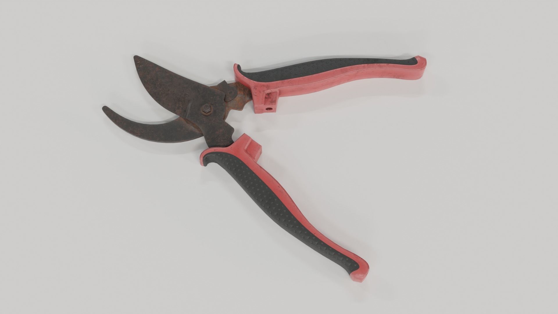 Pruning Scissor Low-poly 3D model_2