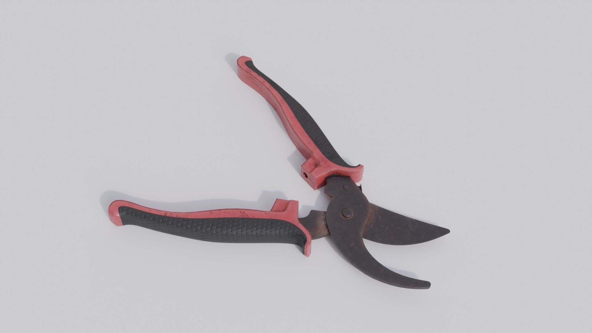 Pruning Scissor Low-poly 3D model_5