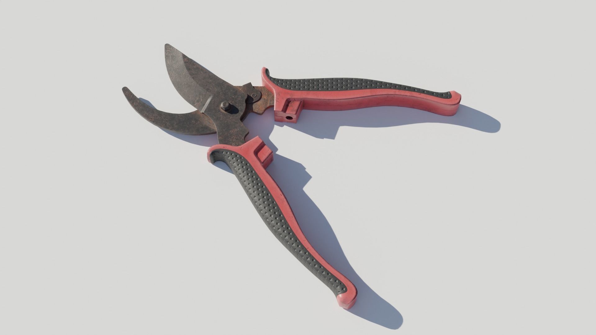 Pruning Scissor Low-poly 3D model_1
