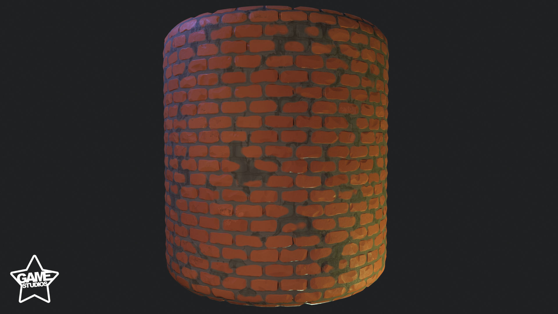 Stylized Brick Wall Material 01 Texture_6