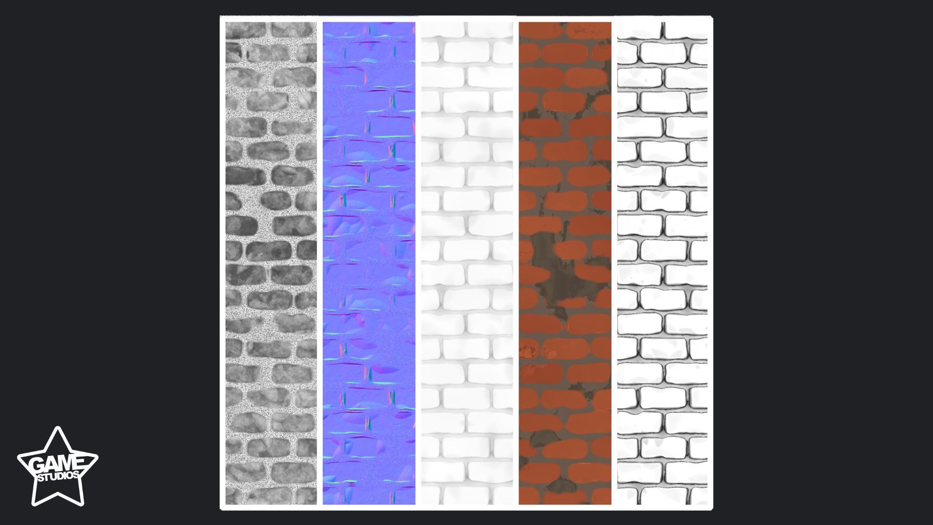 Stylized Brick Wall Material 01 Texture_3