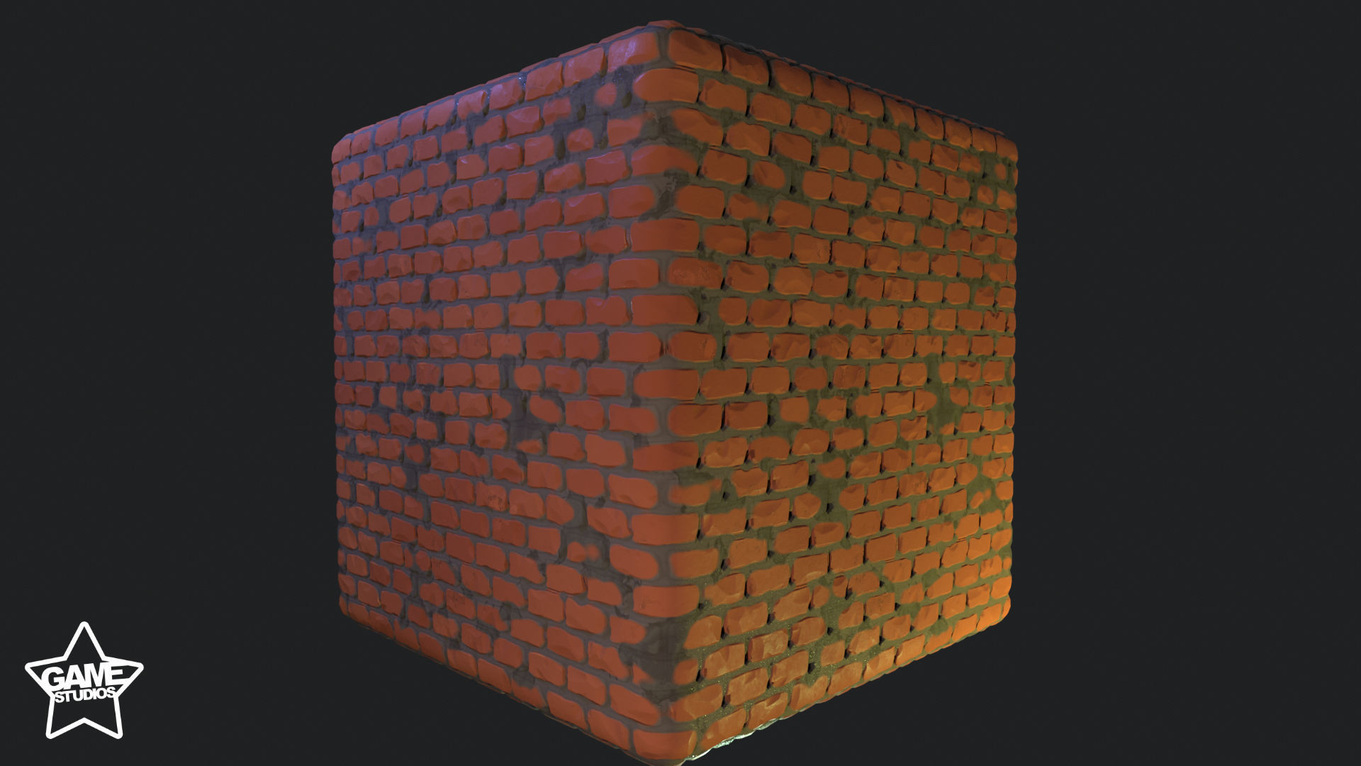 Stylized Brick Wall Material 01 Texture_5