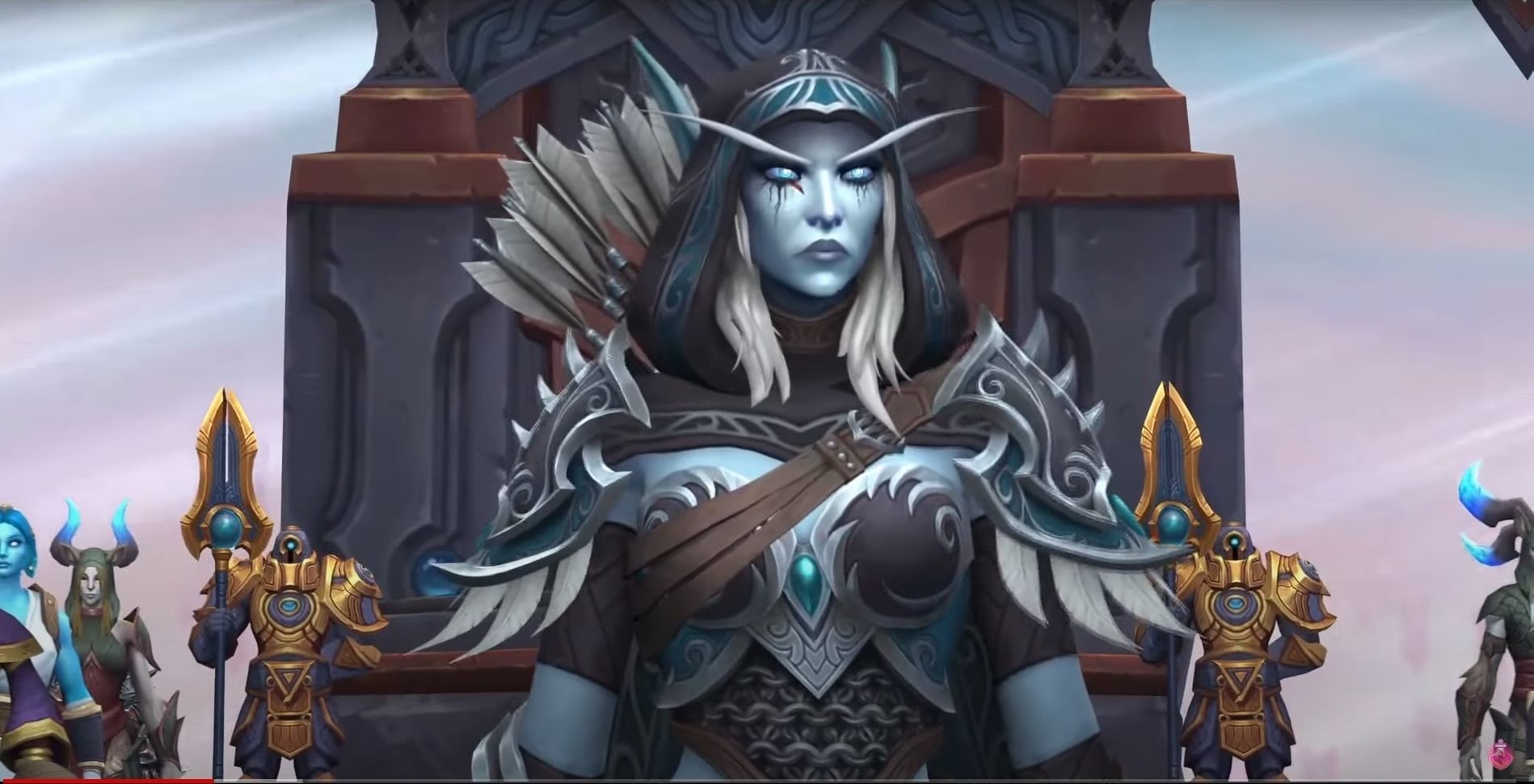 Sylvanas Bust Extreme high detail ready to print 3D print model_47