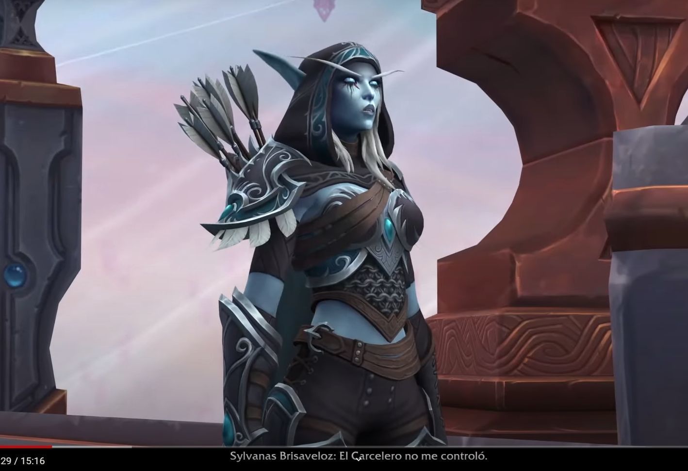 Sylvanas Bust Extreme high detail ready to print 3D print model_48