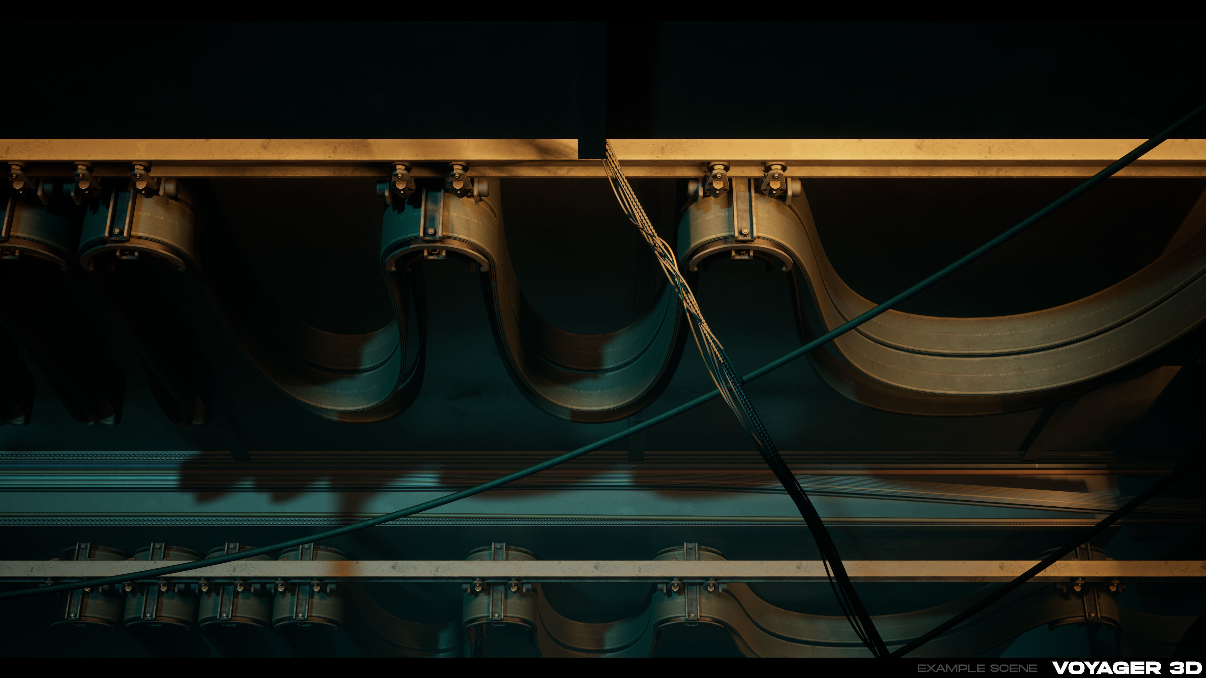Industrial Cable Kit Vol 01 Low-poly 3D model_9