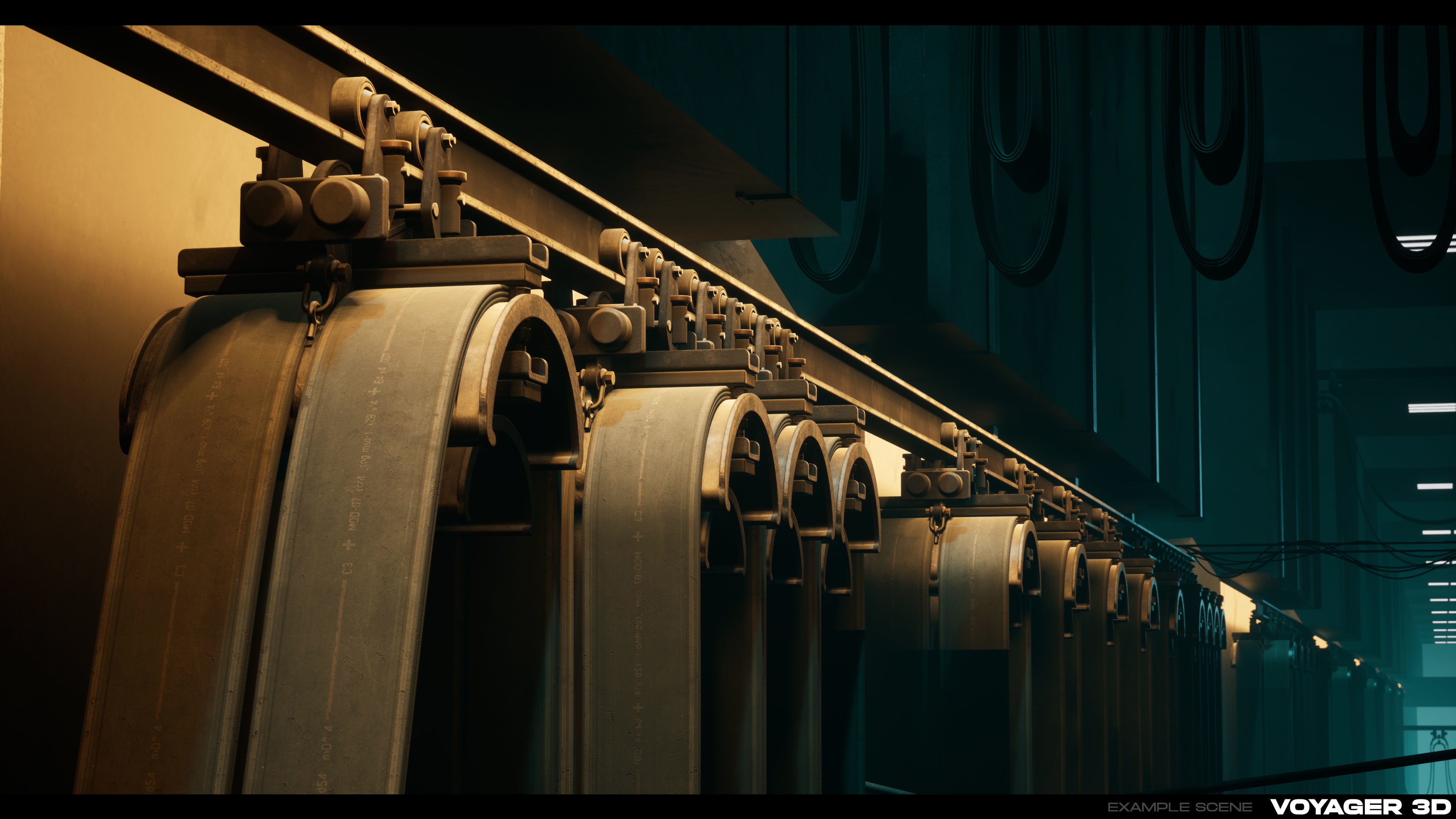 Industrial Cable Kit Vol 01 Low-poly 3D model_10