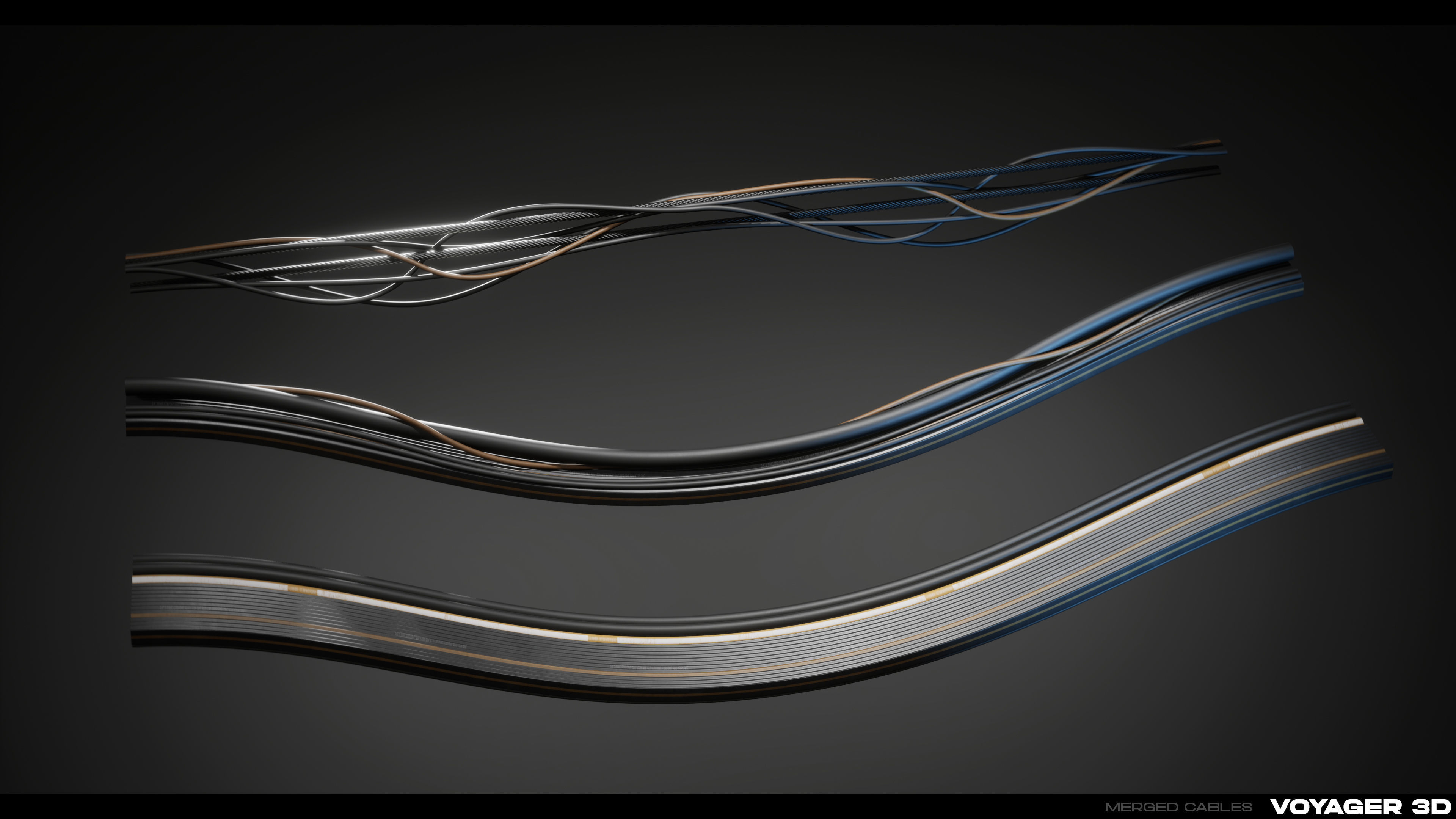 Industrial Cable Kit Vol 01 Low-poly 3D model_13