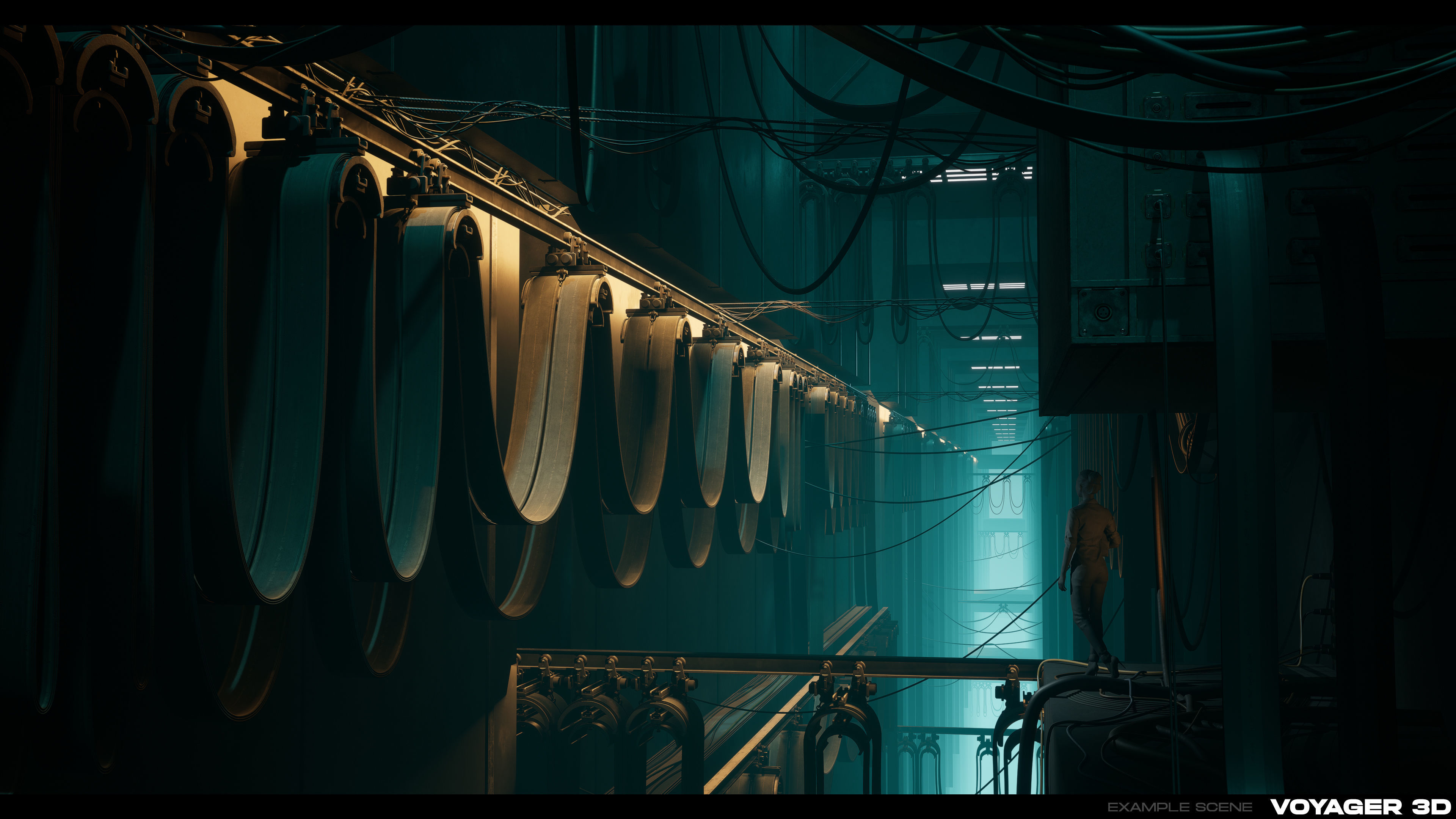 Industrial Cable Kit Vol 01 Low-poly 3D model_2