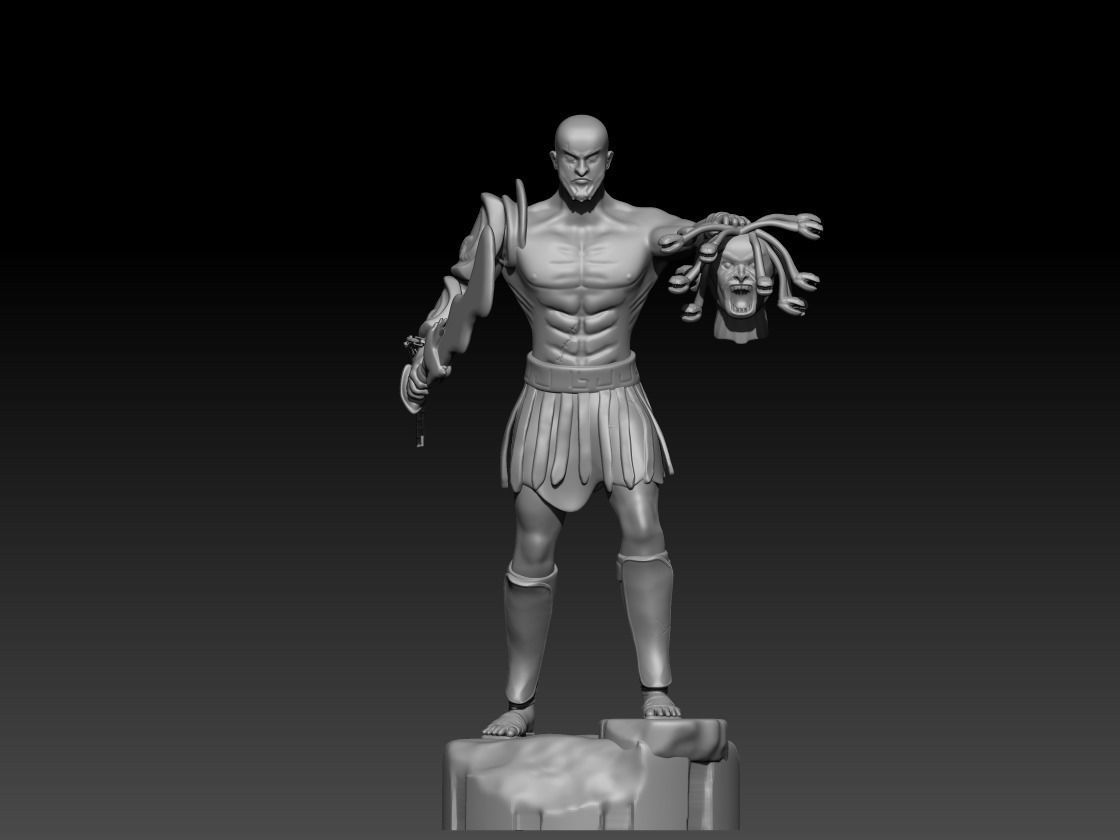 kratos 3D print model_5