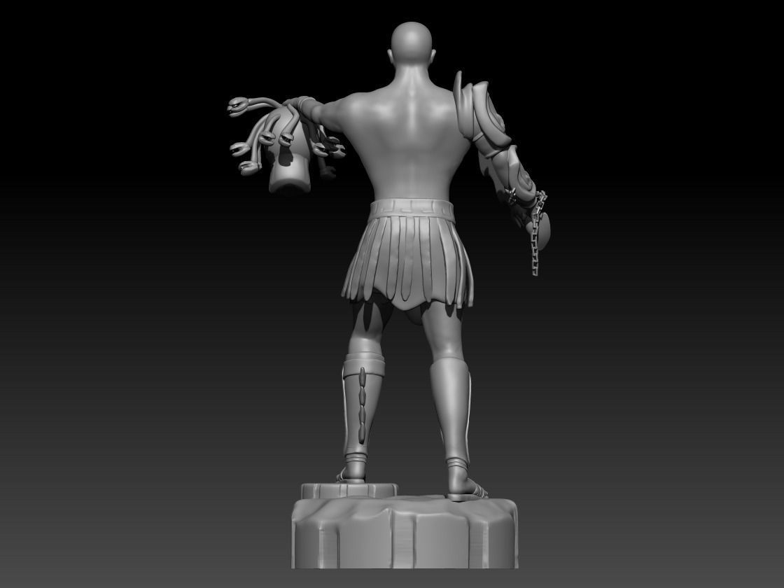kratos 3D print model_1