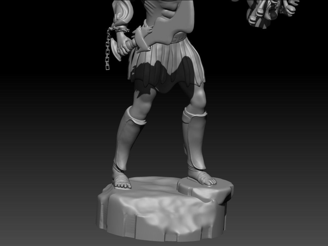 kratos 3D print model_2
