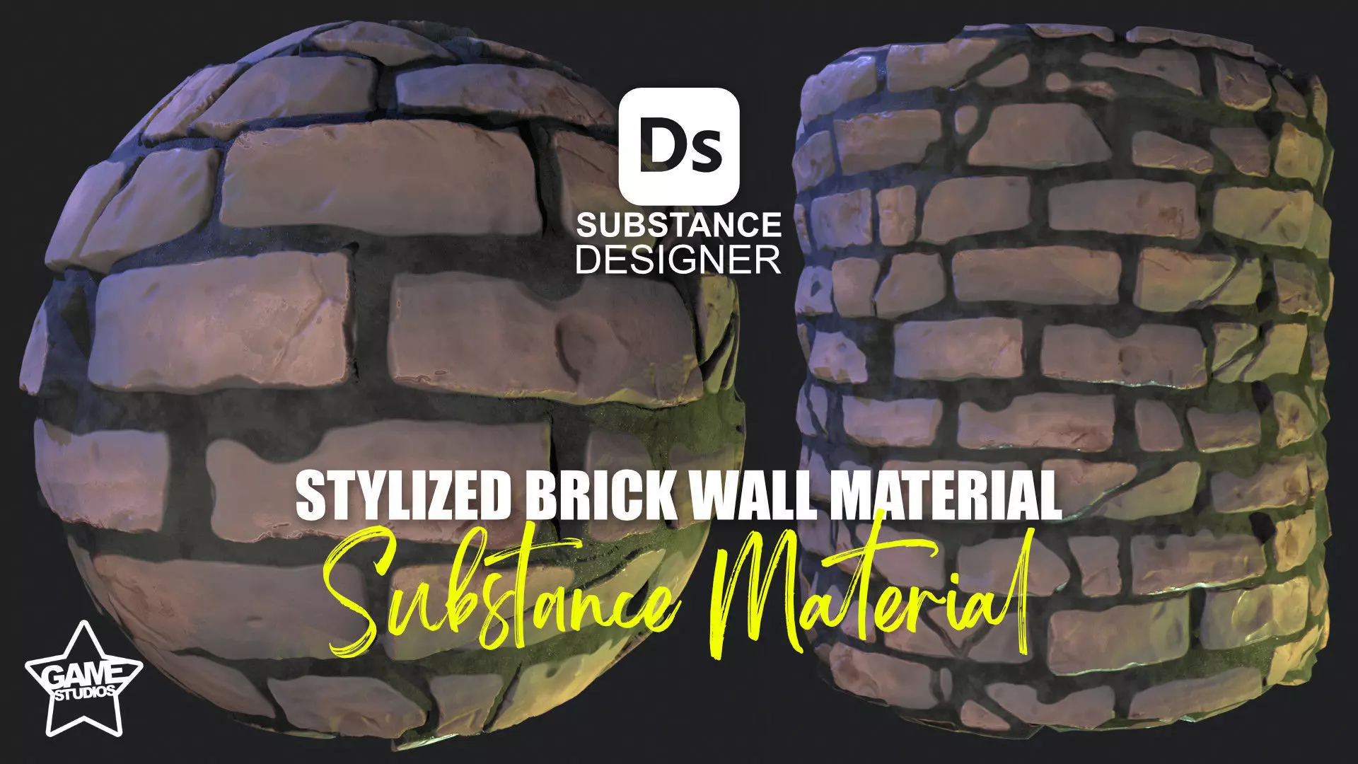 Stylized Brick Wall Material 04 Texture_0